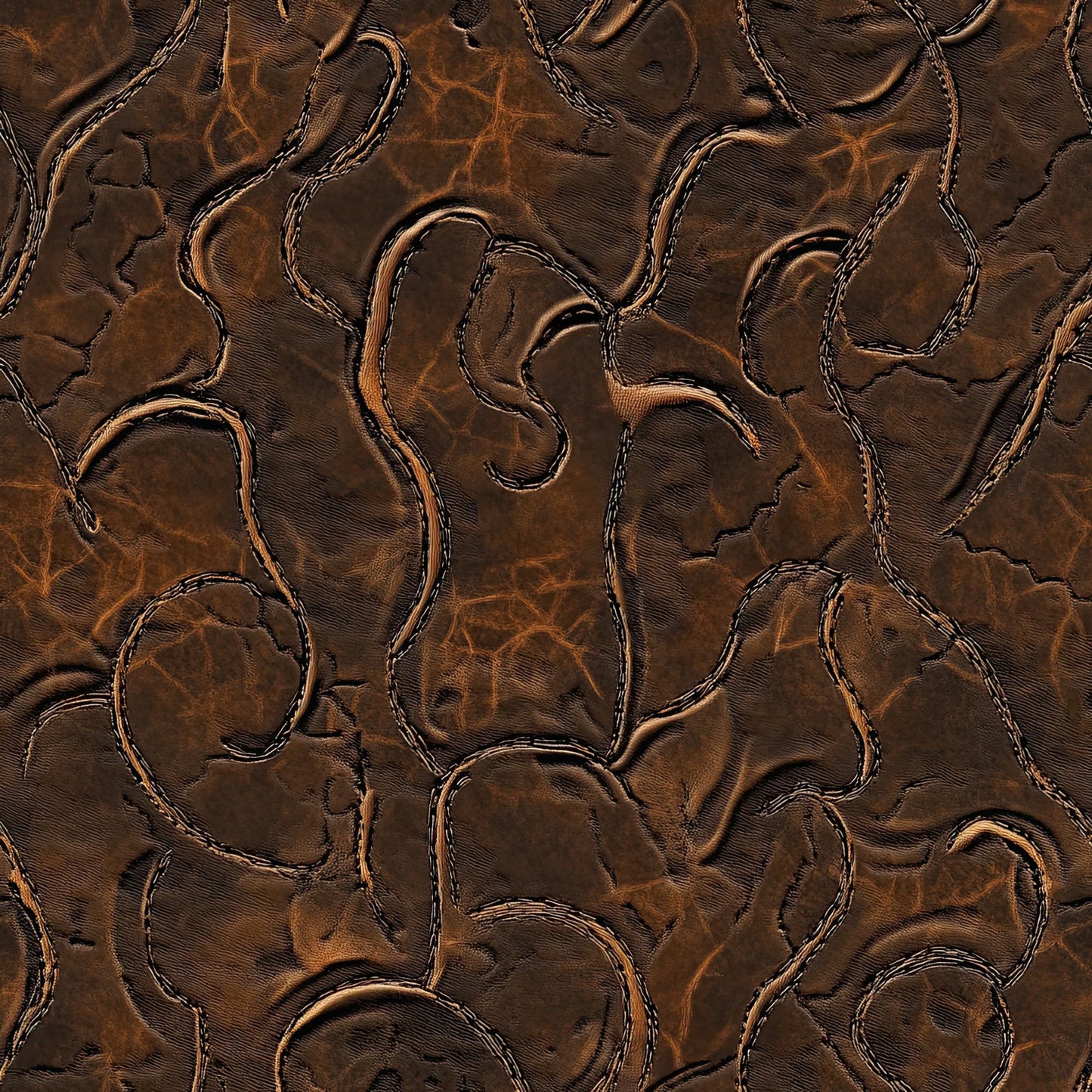 The Western Life Pattern 62 Quilting Cotton Fabric