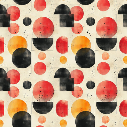 Retro Ember Wash Pattern 5 Minky Fabric