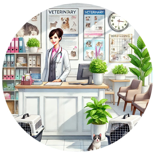 Veterinary Clinic Fabric Panel 16