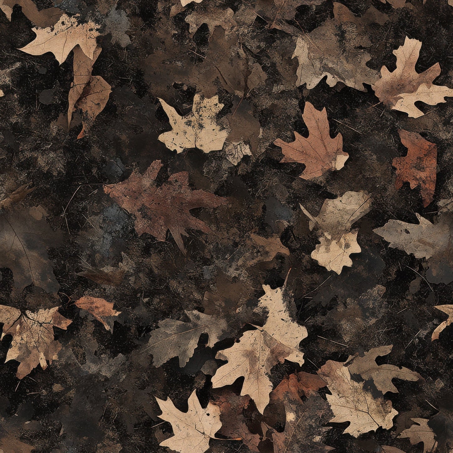 Realistic Hunting Camo Pattern 15 Quilting Cotton Fabric