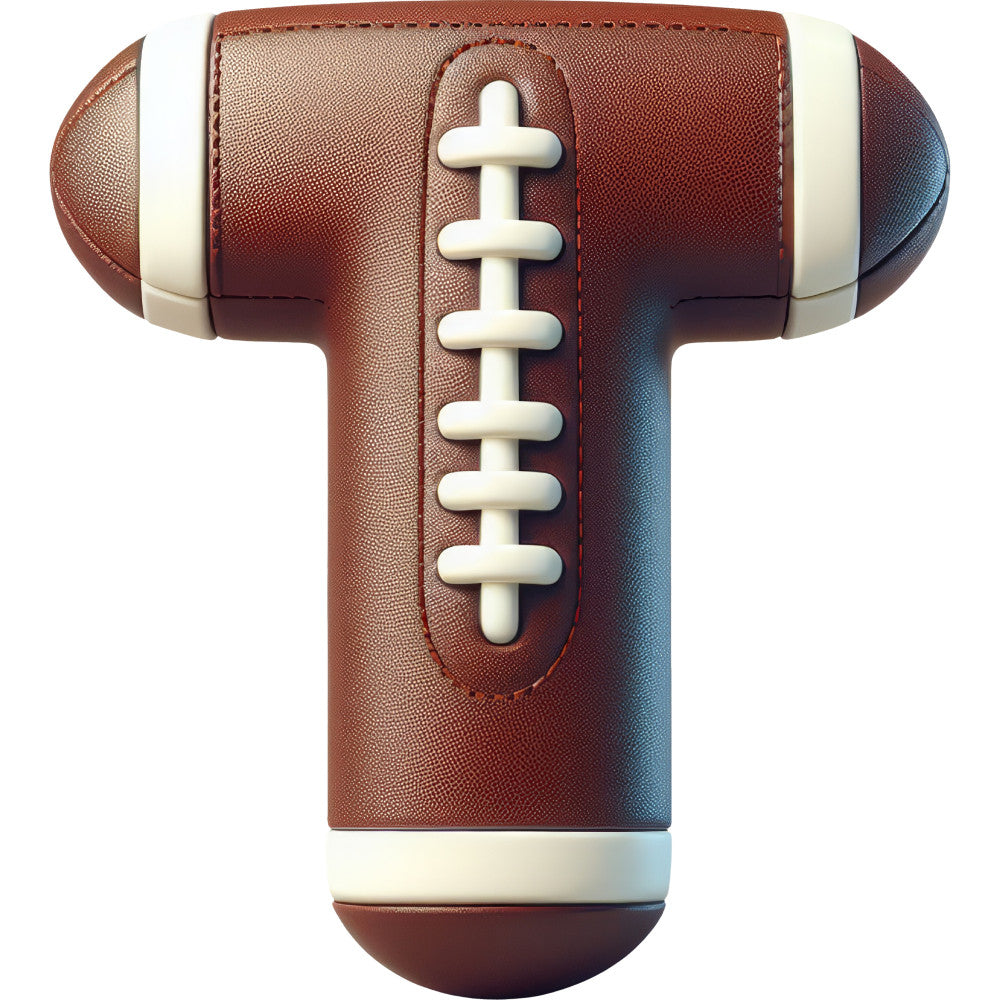 Football Alphabet Fabric Panel 28