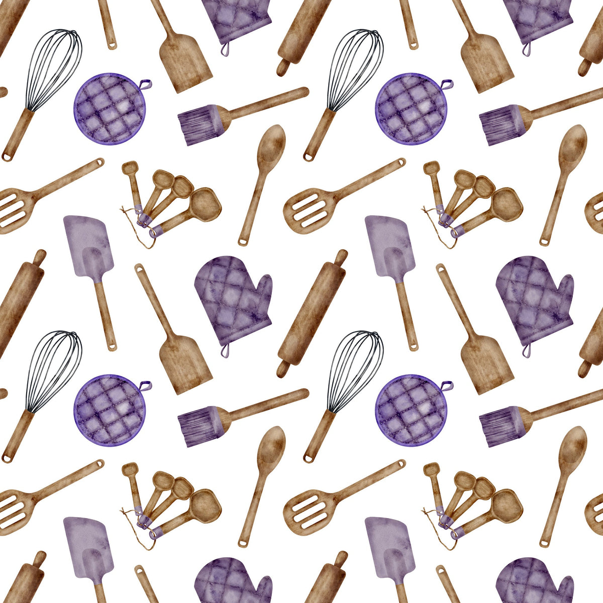 Rustic Bakehouse Pattern 2 Minky Fabric