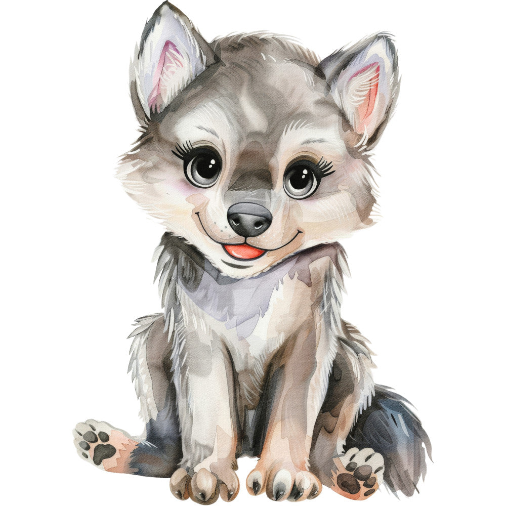 Woodland Animals World Fabric Panel 79