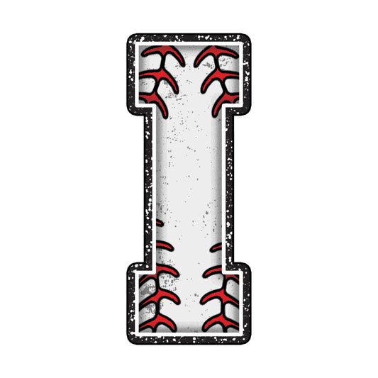 Baseball Alphabet Fabric Panel 19