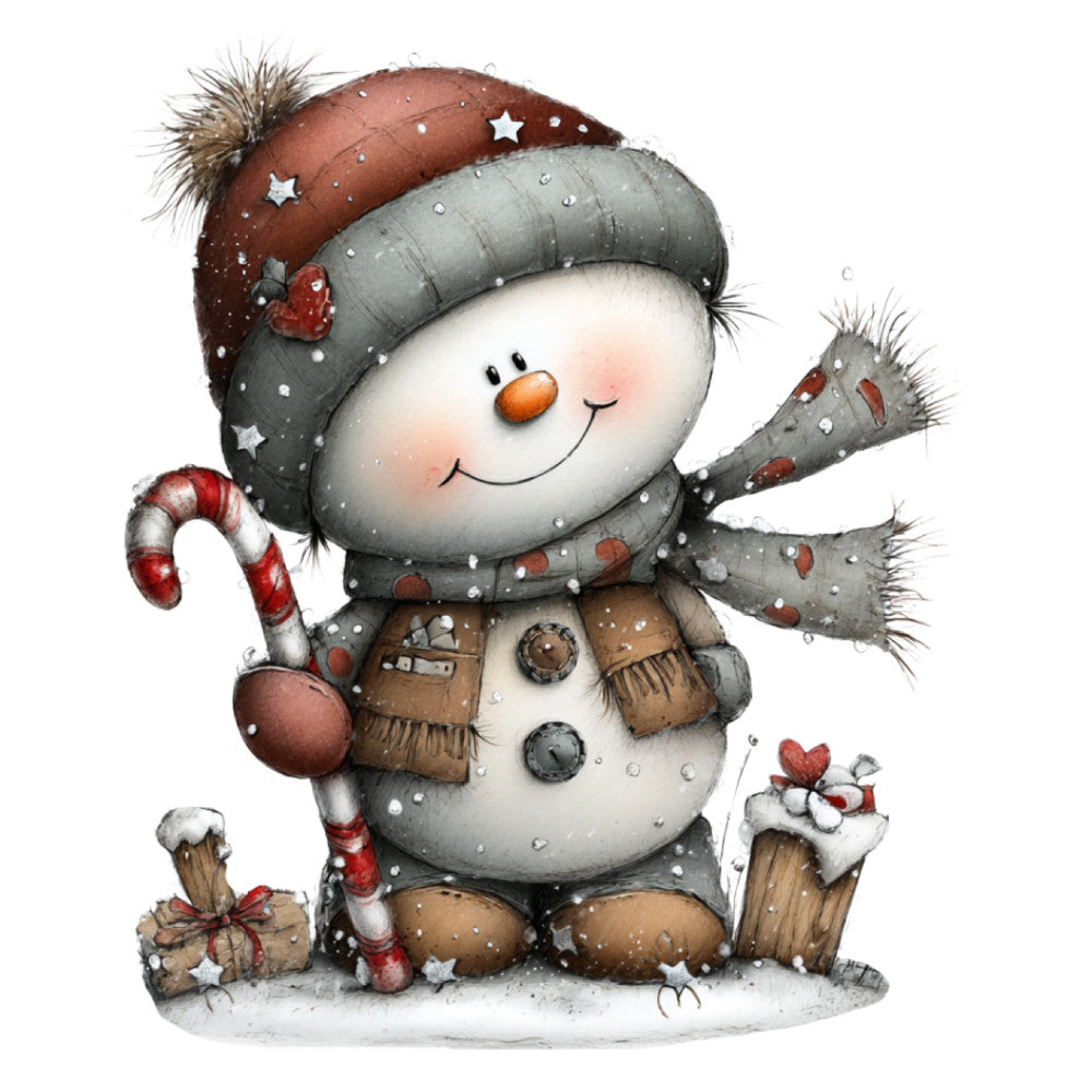 1st Whimsical Christmas Fabric Panel 67