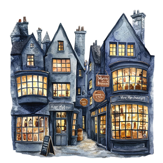 Wizard School Fabric Panel 26