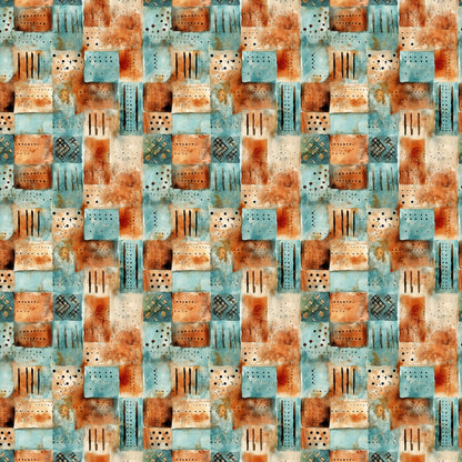 Cottage Harvest Pattern 4 Minky Fabric