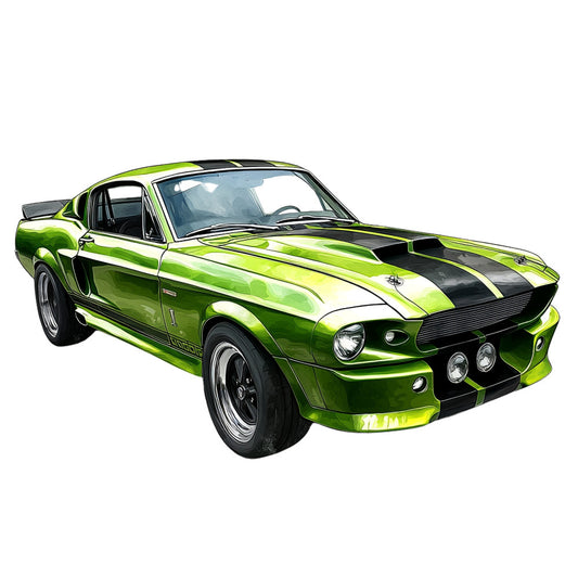 Muscle Cars Fabric Panel 26