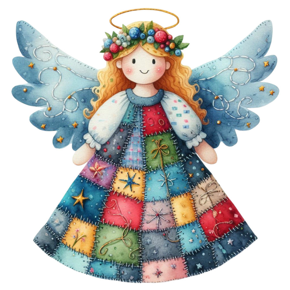 Patchwork Christmas Fabric Panel 23