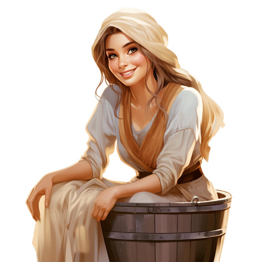 Women of the Bible Fabric Panel 14