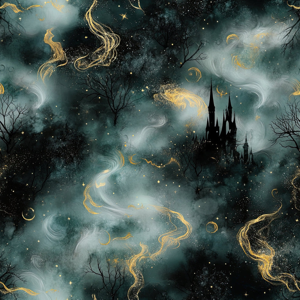Gothic Fairytale Pattern 51 Minky Fabric