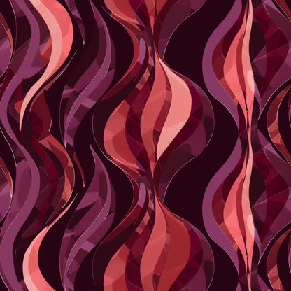Merlot Mosaic Pattern 13 Minky Fabric