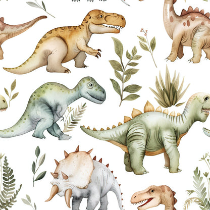 Prehistoric Pals Pattern 6 Minky Fabric