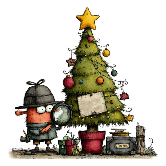 1st Whimsical Christmas Fabric Panel 133