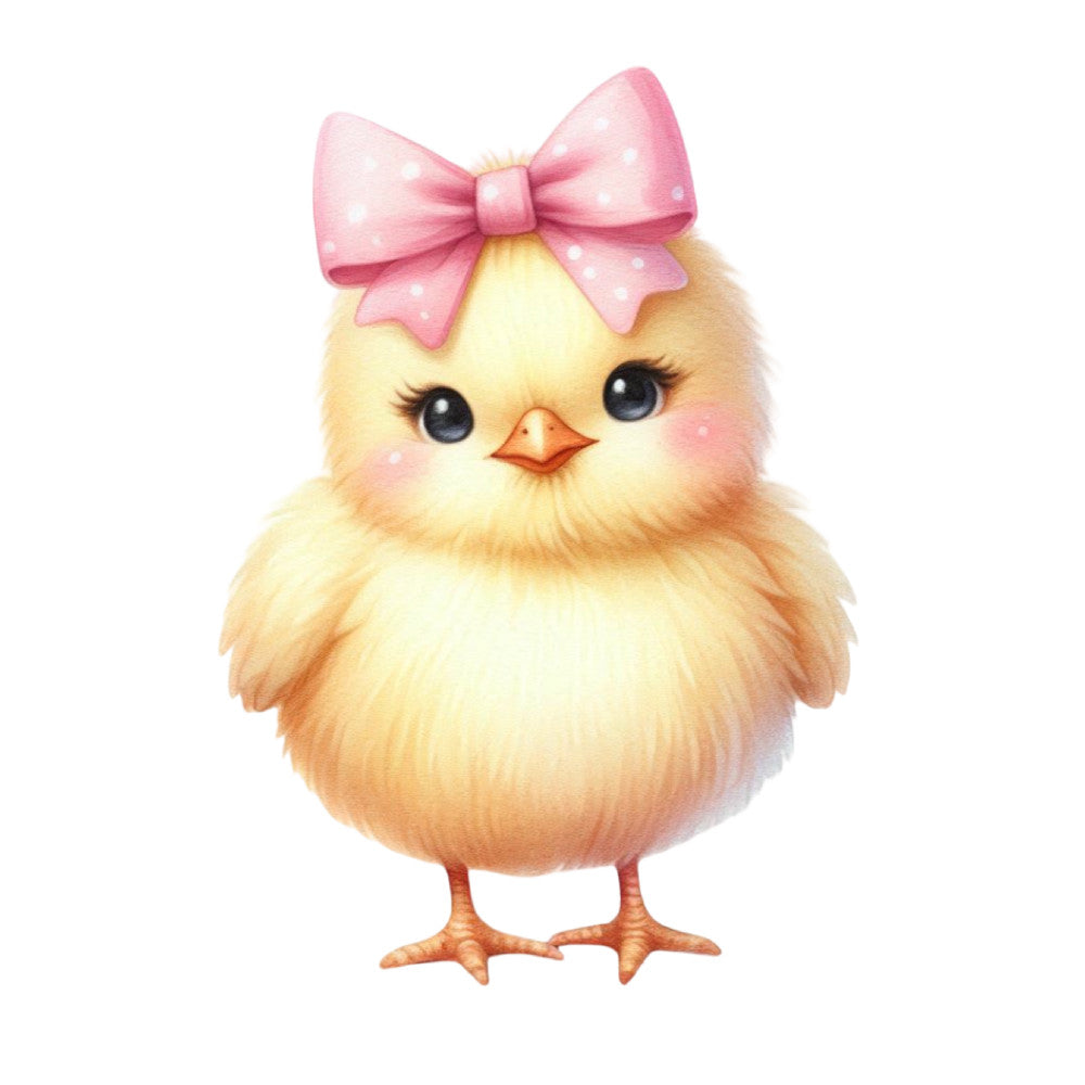 Pastel Chicks Fabric Panel 34