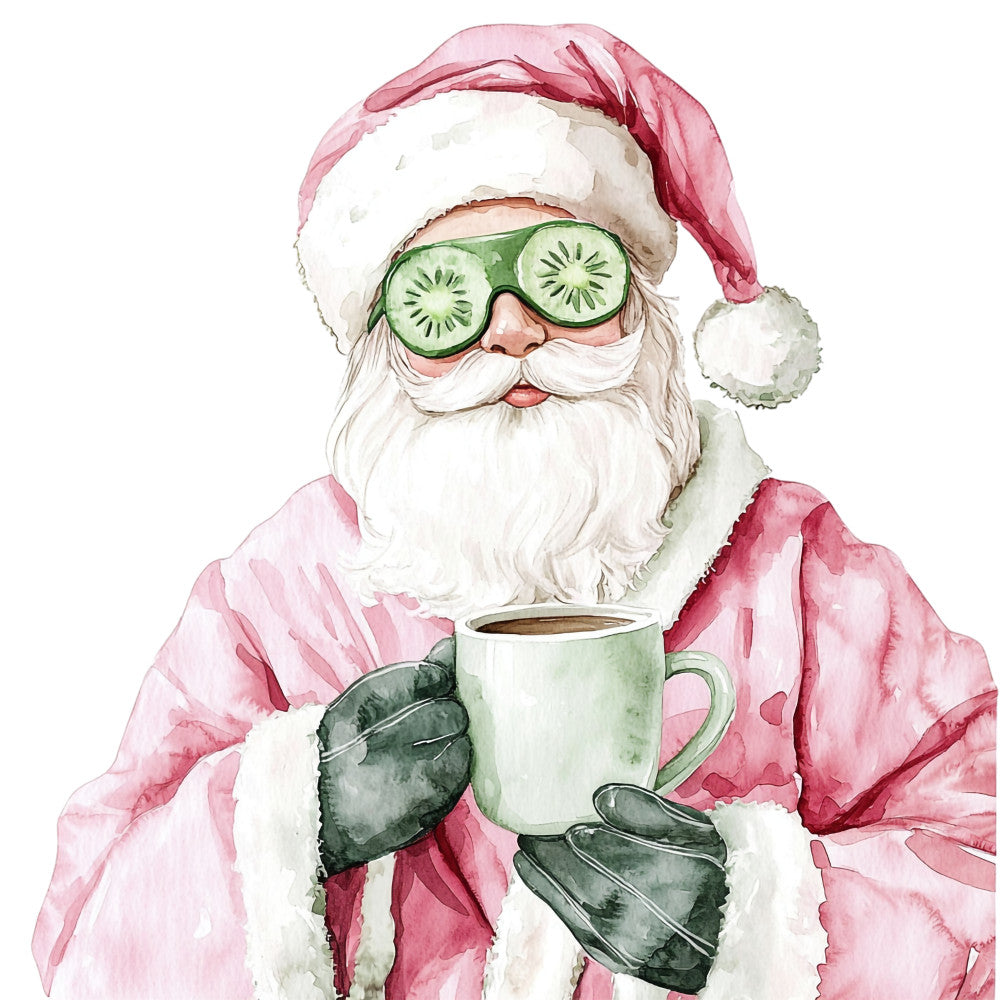 Santas Day Off Fabric Panel 33