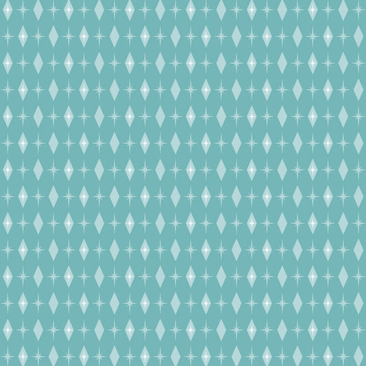 Atomic Starbursts Pattern 11 Quilting Cotton Fabric