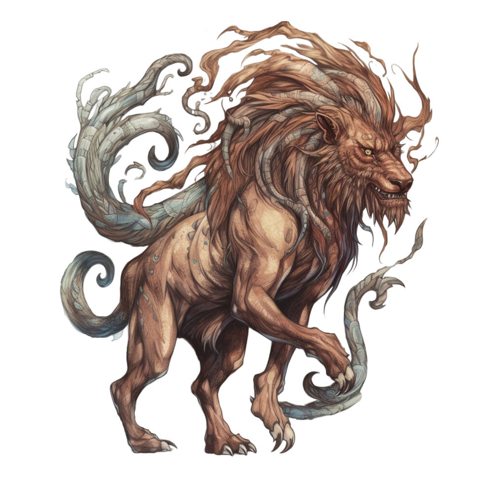 Mythological Creatures Fabric Panel 16