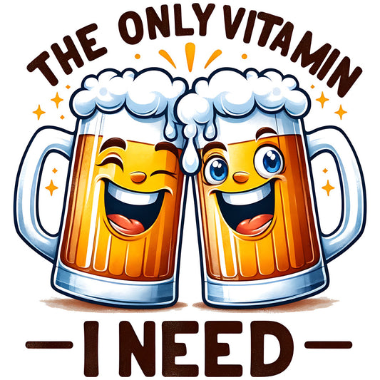 Funny Beer Quote Fabric Panel 13