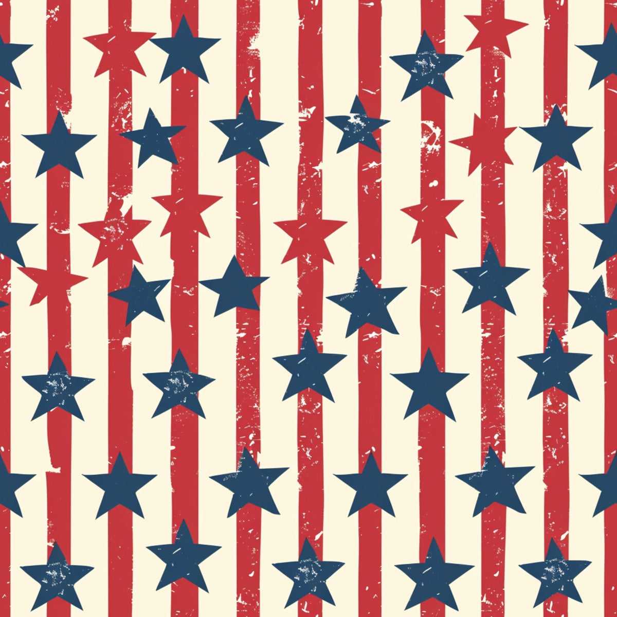 Liberty Stars Pattern 3 Minky Fabric
