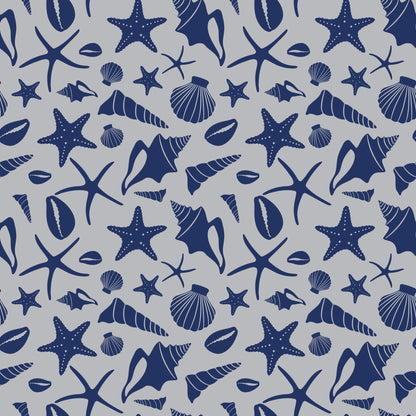 Boho Sea Shells Pattern 5 Quilting Cotton Fabric