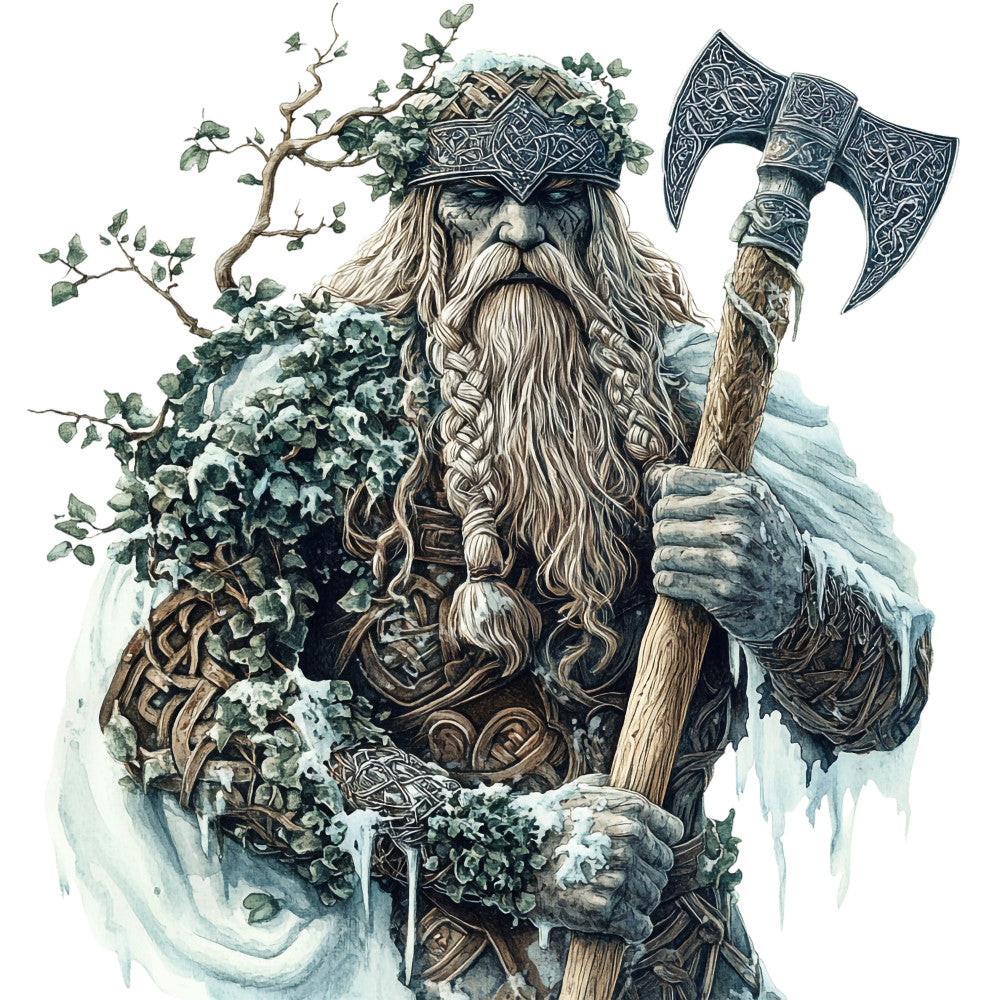 Nordic Totems Fabric Panel 36