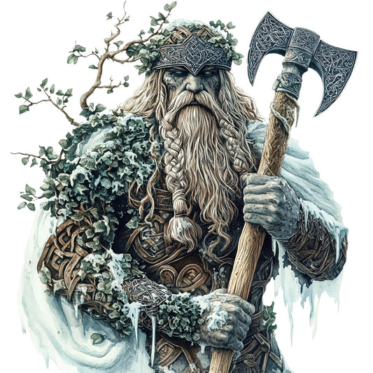 Nordic Totems Fabric Panel 36