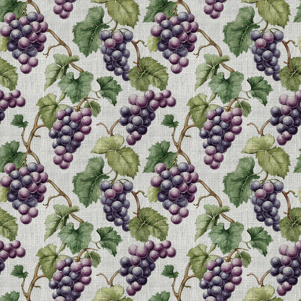 Twilight Grape Grove Pattern 20 Minky Fabric