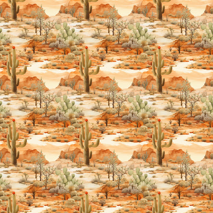 Desert Sunrise Pattern 4 Quilting Cotton Fabric