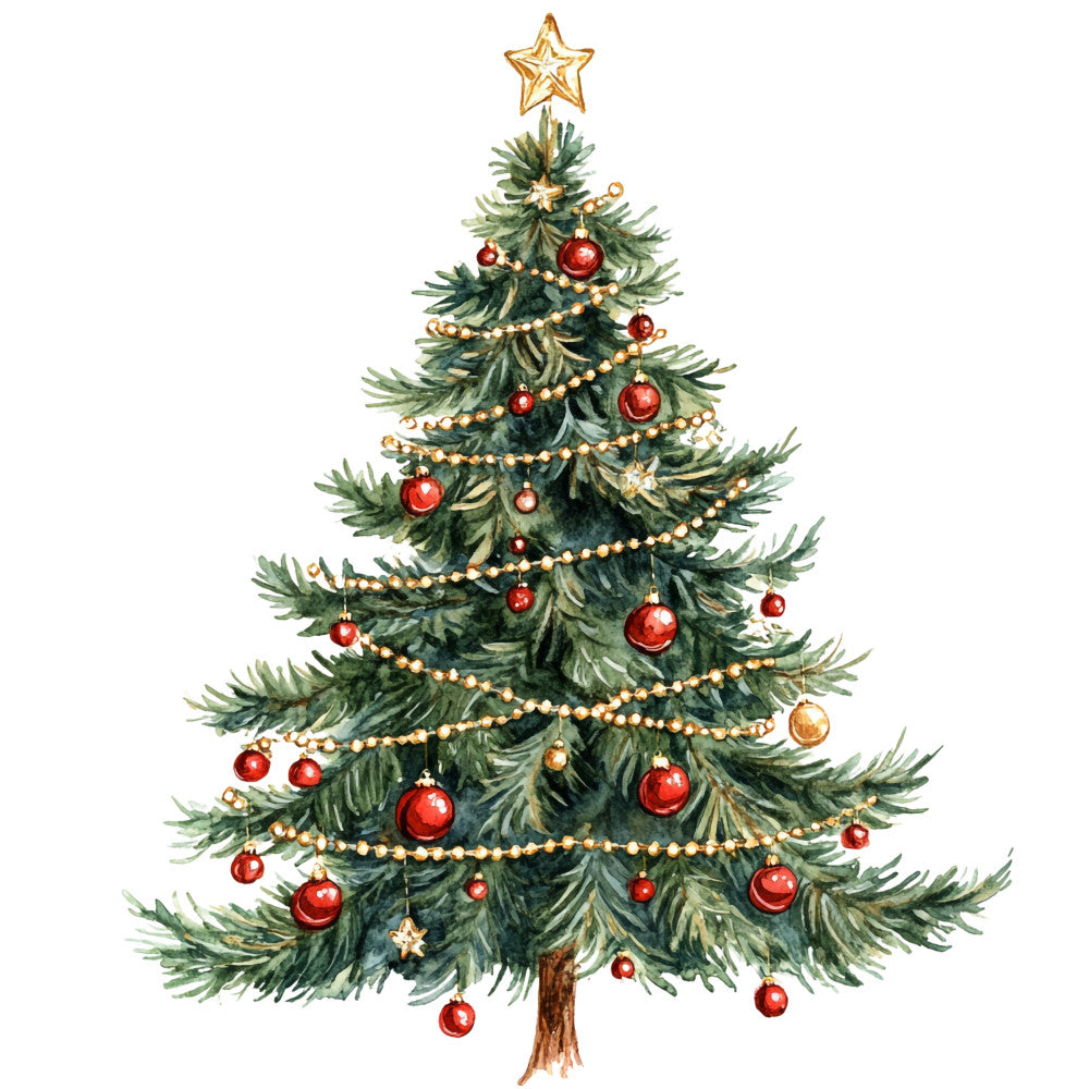 Rustic Christmas Fabric Panel 29