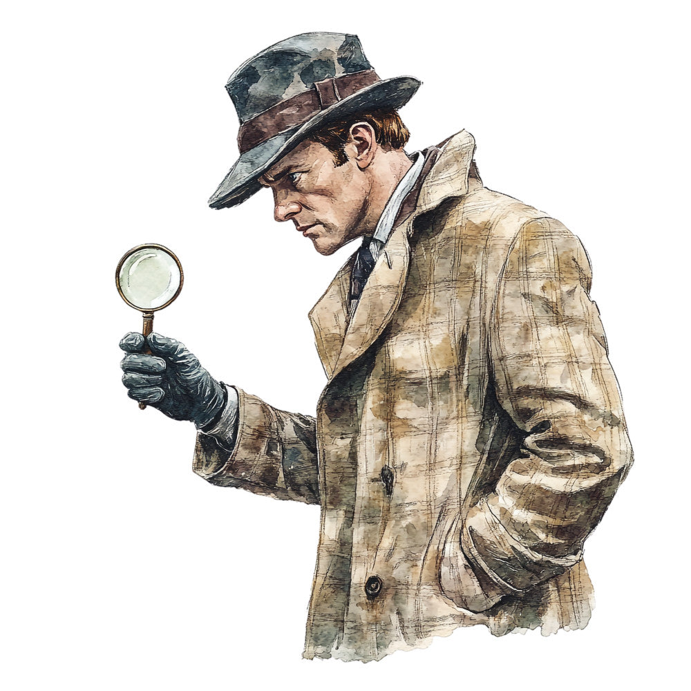 Sherlock Holmes Fabric Panel 19