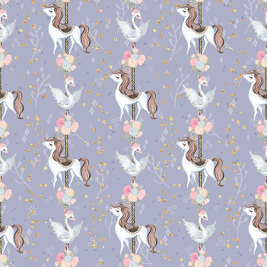 Sweet Ballerina Pattern 8 Quilting Cotton Fabric