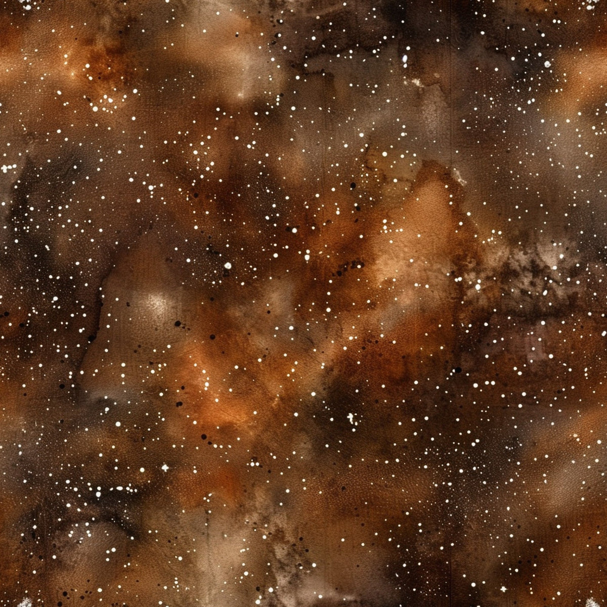 Copper Nebula Pattern 8 Minky Fabric