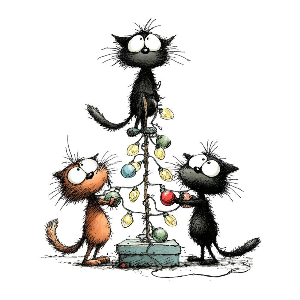 1st Whimsical Christmas Fabric Panel 27