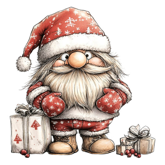 1st Whimsical Christmas Fabric Panel 99