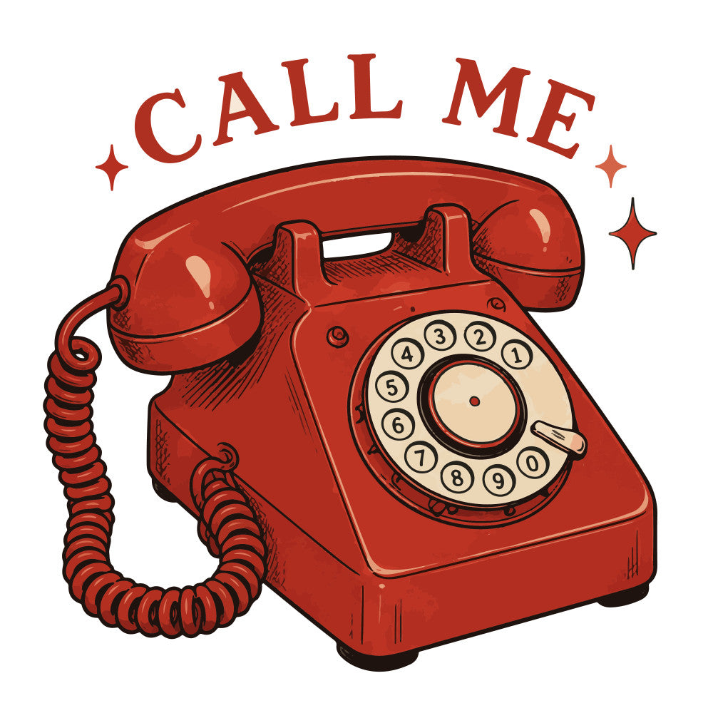 red, cream, vintage, retro, 1950s, mid-century, telephone, rotary phone, communication, nostalgic, whimsical, stars, sparkles, quirky, pop art, kitsch, americana, conversation starter, collectible, novelty, fun, playful, statement piece, home decor, wall hanging, decorative panel