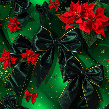 Velvet Noel Garden Pattern 21 Minky Fabric