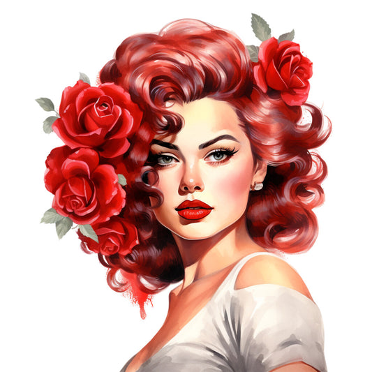 Red Rock and Roll Fabric Panel 29