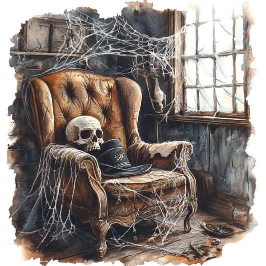 Haunted Ocean Fabric Panel 15