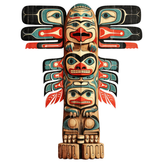 Life Of Native American Fabric Panel 11