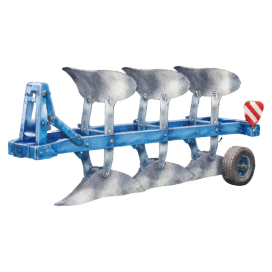 farm equipment, plow, agricultural machinery, blue and gray, vintage farm, farmhouse style, rustic, country theme, agriculture, farming, vintage machinery, industrial, steampunk, barn, homestead, vintage illustration, retro farm, americana, americana farm, vintage americana, farm life, country living, heritage farm, classic farm, metal and steel, vintage plow, antique farm equipment, nostalgic, rural theme