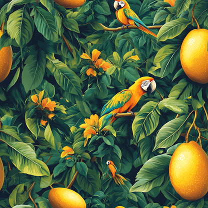 Mango In The Wild Pattern 9 Quilting Cotton Fabric