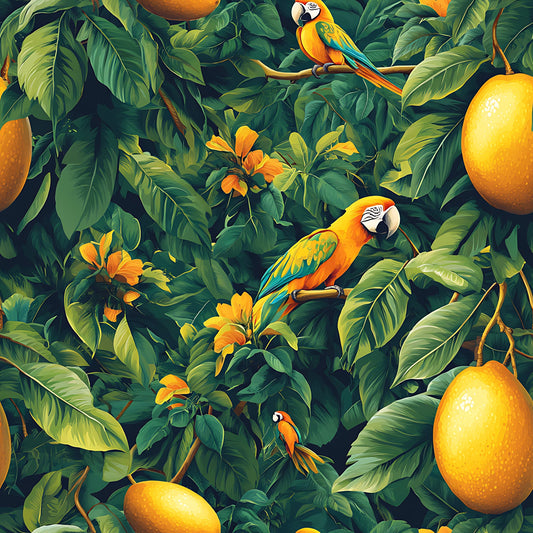 Mango In The Wild Pattern 9 Quilting Cotton Fabric