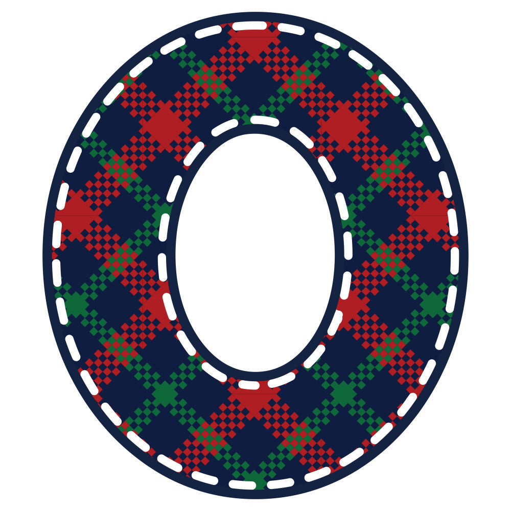 Christmas Alphabet Fabric Panel 27