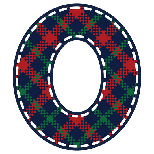 Christmas Alphabet Fabric Panel 27