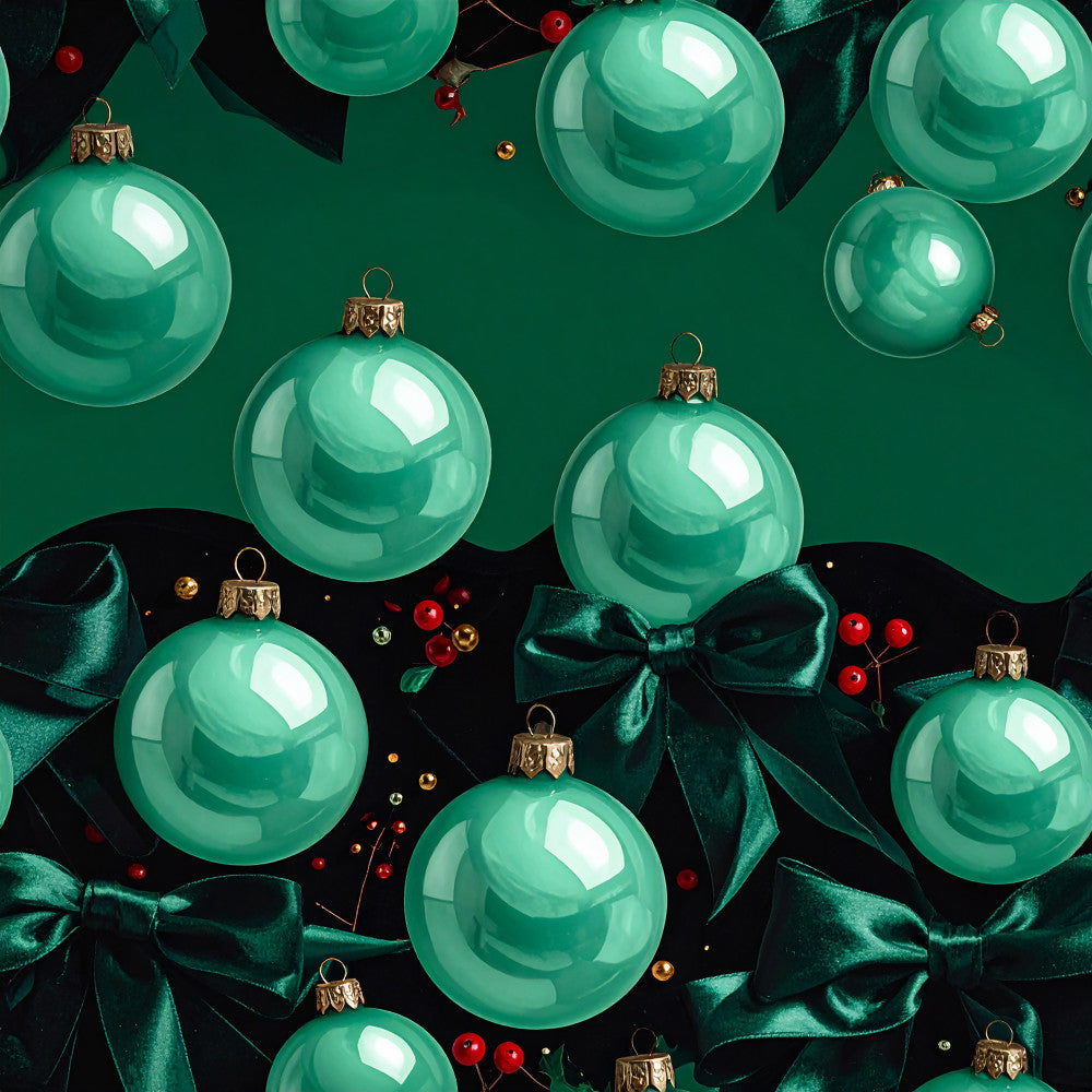 Velvet Noel Garden Pattern 18 Minky Fabric