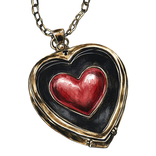 Dark Romance Fabric Panel 5