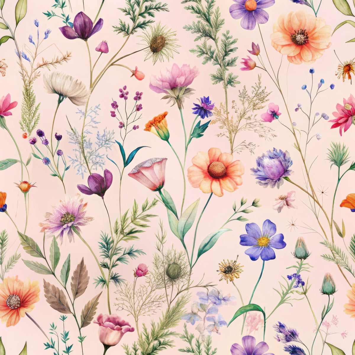 Petal Reverie Pattern 6 Minky Fabric