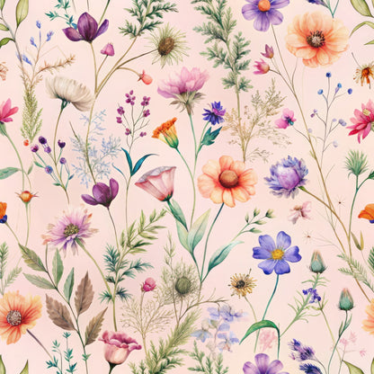 Petal Reverie Pattern 6 Minky Fabric