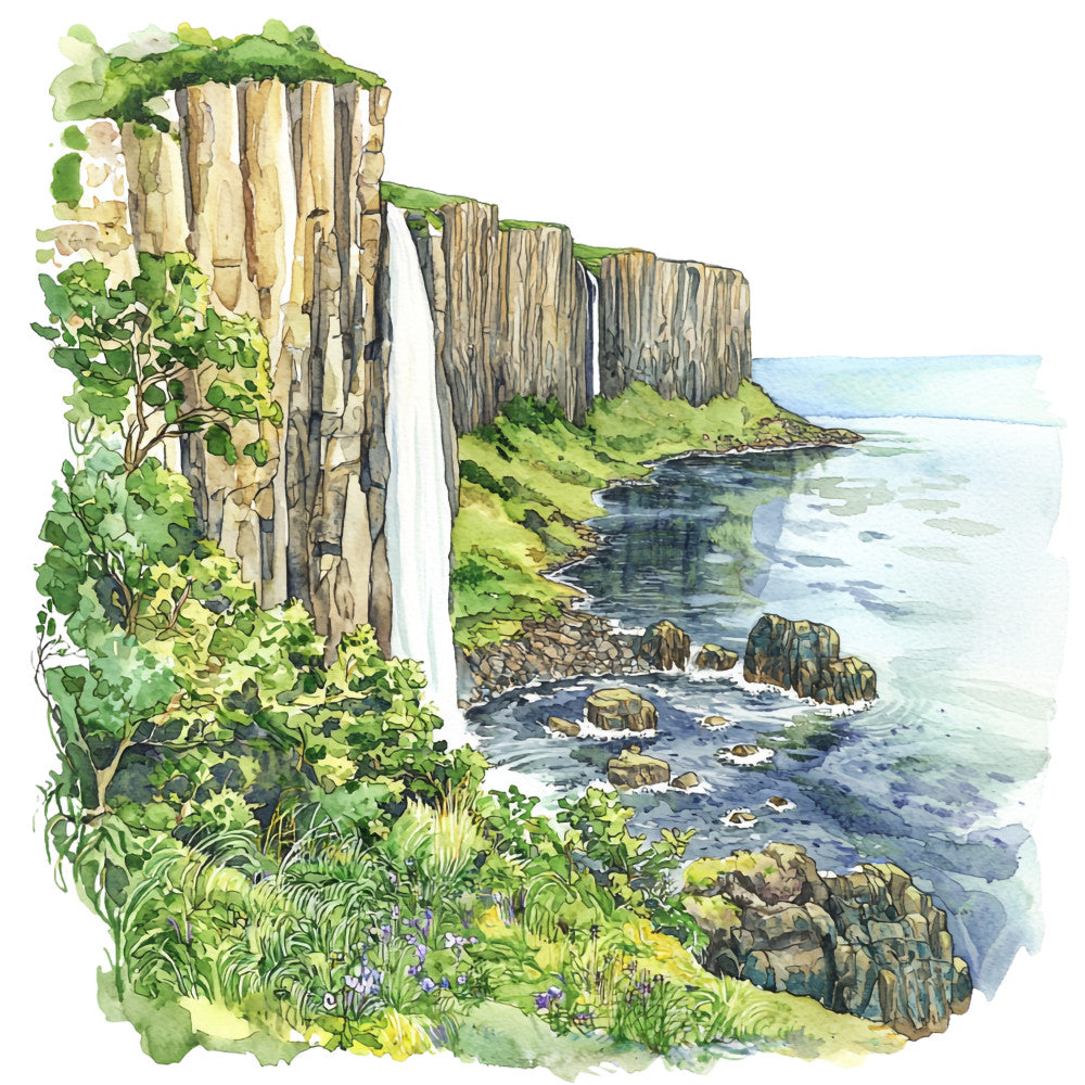 Landscapes of Scotland Fabric Panel 8